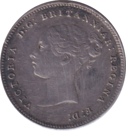 1881 MAUNDY FOURPENCE ( GVF ) - MAUNDY FOURPENCE - Cambridgeshire Coins