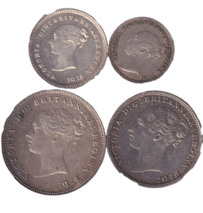 1881 MAUNDY SET - Maundy Set - Cambridgeshire Coins