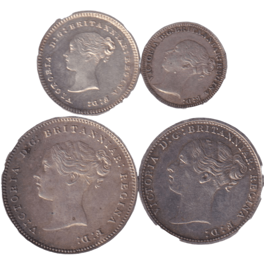 1881 MAUNDY SET - Maundy Set - Cambridgeshire Coins