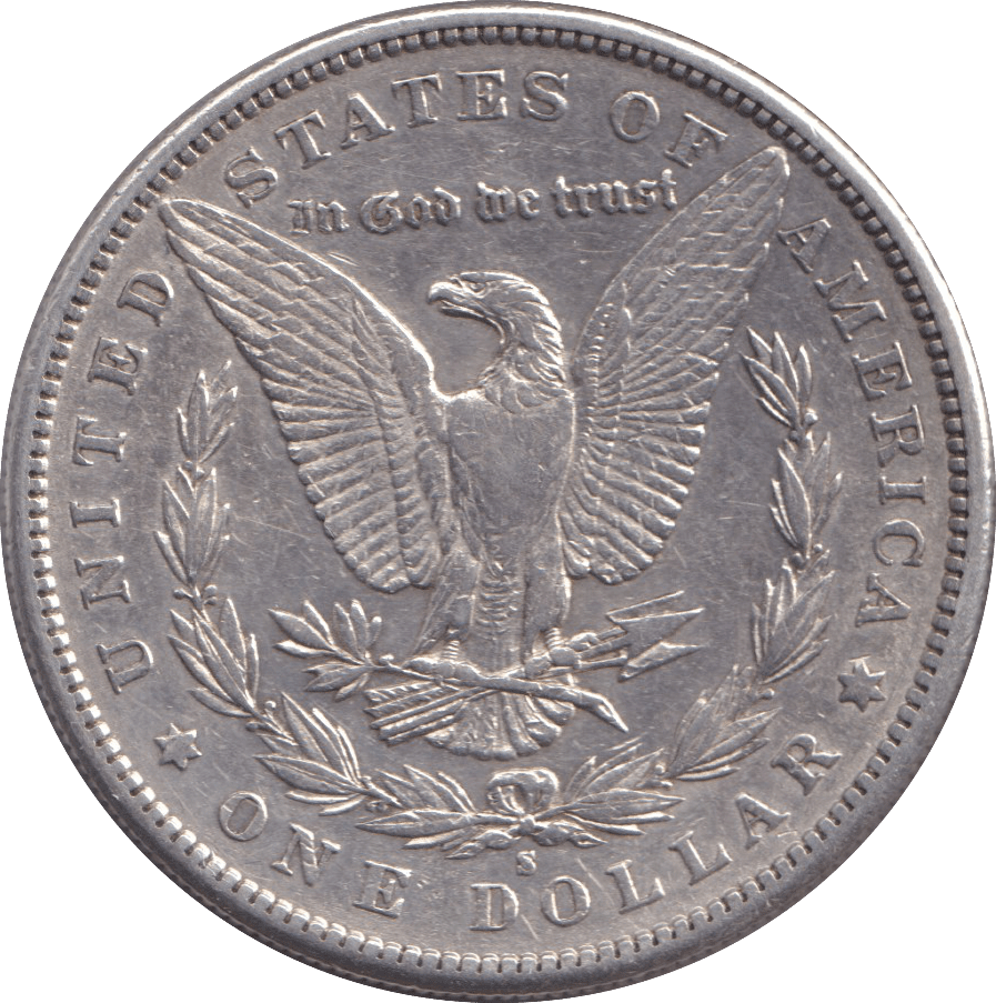 1881 MORGAN DOLLAR USA SAN FRANCISCO MINT - SILVER WORLD COINS - Cambridgeshire Coins