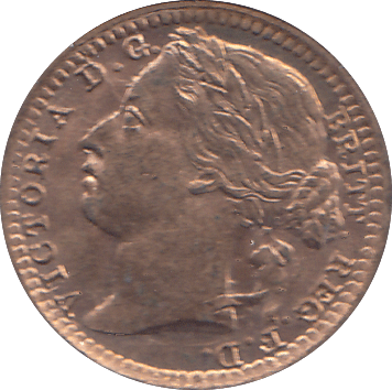 1881 ONE THIRD FARTHING ( BU ) - ONE THIRD FARTHING - Cambridgeshire Coins