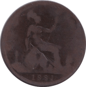 1881 PENNY ( FAIR ) - PENNY - Cambridgeshire Coins