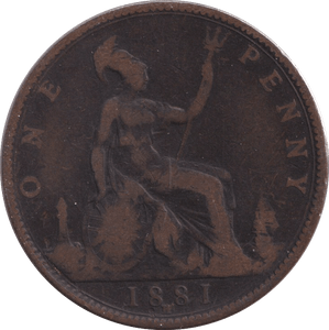 1881 PENNY ( FAIR ) - PENNY - Cambridgeshire Coins