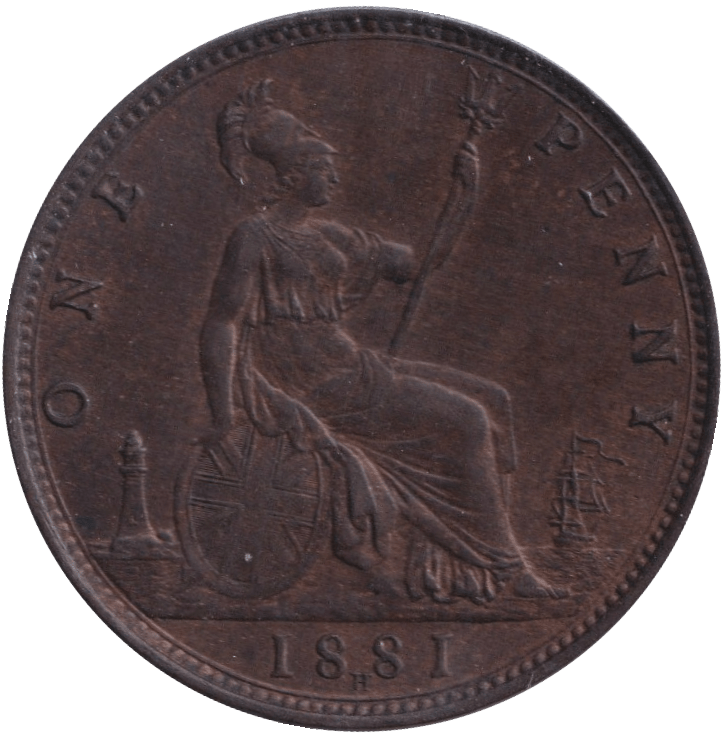 1881 PENNY ( GVF ) - PENNY - Cambridgeshire Coins