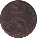 1881 PENNY ( GVF ) - PENNY - Cambridgeshire Coins