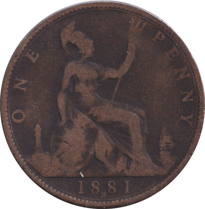 1881 PENNY ( NF ) - PENNY - Cambridgeshire Coins