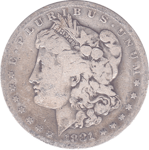 1881 S SILVER MORGAN DOLLAR USA - SILVER WORLD COINS - Cambridgeshire Coins