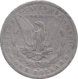 1881 S SILVER MORGAN DOLLAR USA - SILVER WORLD COINS - Cambridgeshire Coins