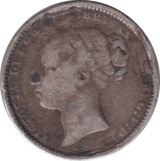 1881 SHILLING ( FAIR ) - SHILLING - Cambridgeshire Coins