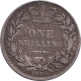 1881 SHILLING ( FAIR ) - SHILLING - Cambridgeshire Coins