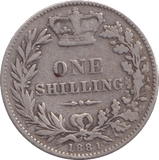 1881 SHILLING ( FINE ) - Shilling - Cambridgeshire Coins