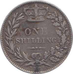 1881 SHILLING ( GF ) - SHILLING - Cambridgeshire Coins