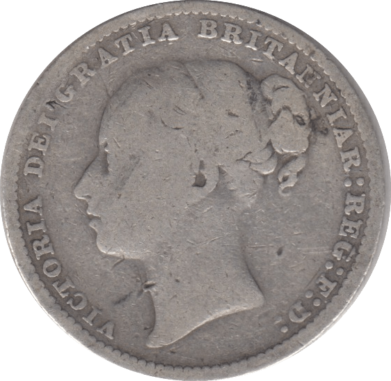 1881 SHILLING ( NF ) - Shilling - Cambridgeshire Coins
