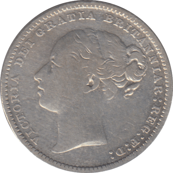 1881 SHILLING ( VF ) - SHILLING - Cambridgeshire Coins