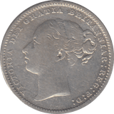 1881 SHILLING ( VF ) - SHILLING - Cambridgeshire Coins