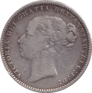 1881 SHILLING (VF) - SHILLING - Cambridgeshire Coins