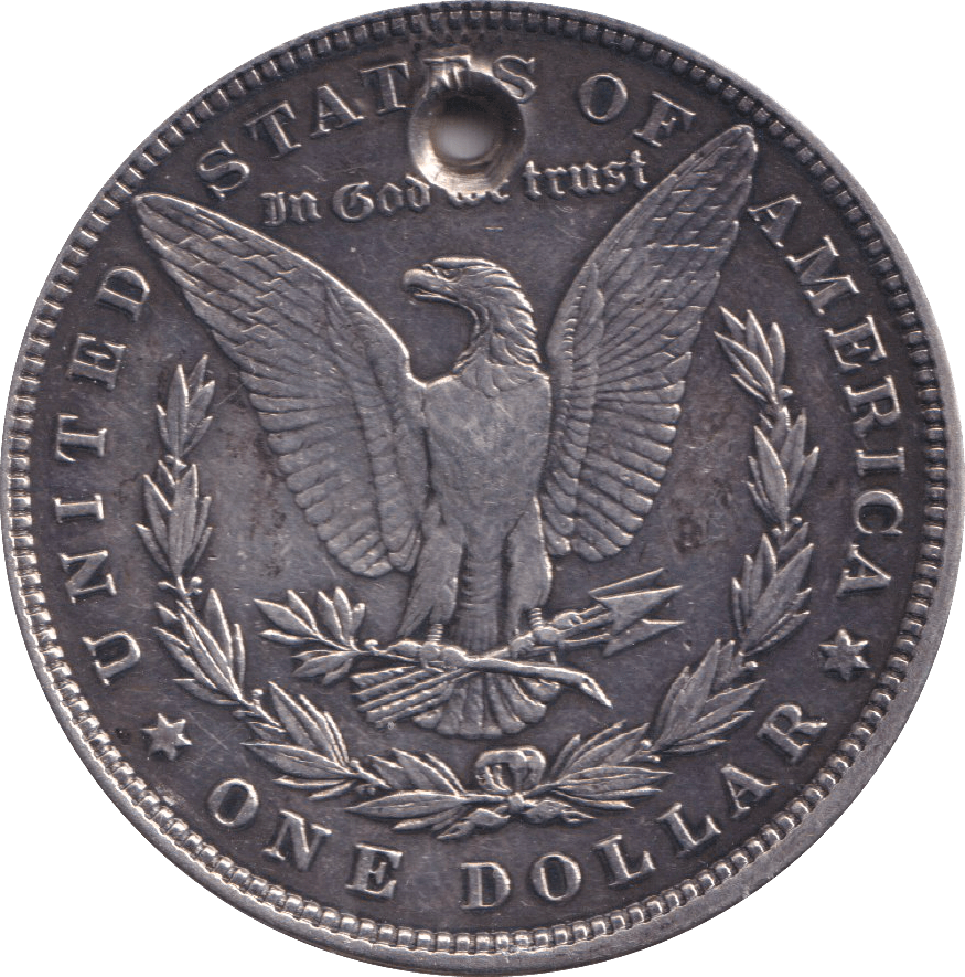 1881 SILVER DOLLAR USA - SILVER WORLD COINS - Cambridgeshire Coins