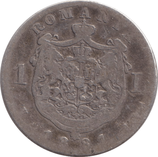 1881 SILVER LIRA ITALY - SILVER WORLD COINS - Cambridgeshire Coins