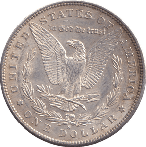 1881 SILVER MORGAN DOLLAR SAN FRANCISCO USA - SILVER WORLD COINS - Cambridgeshire Coins