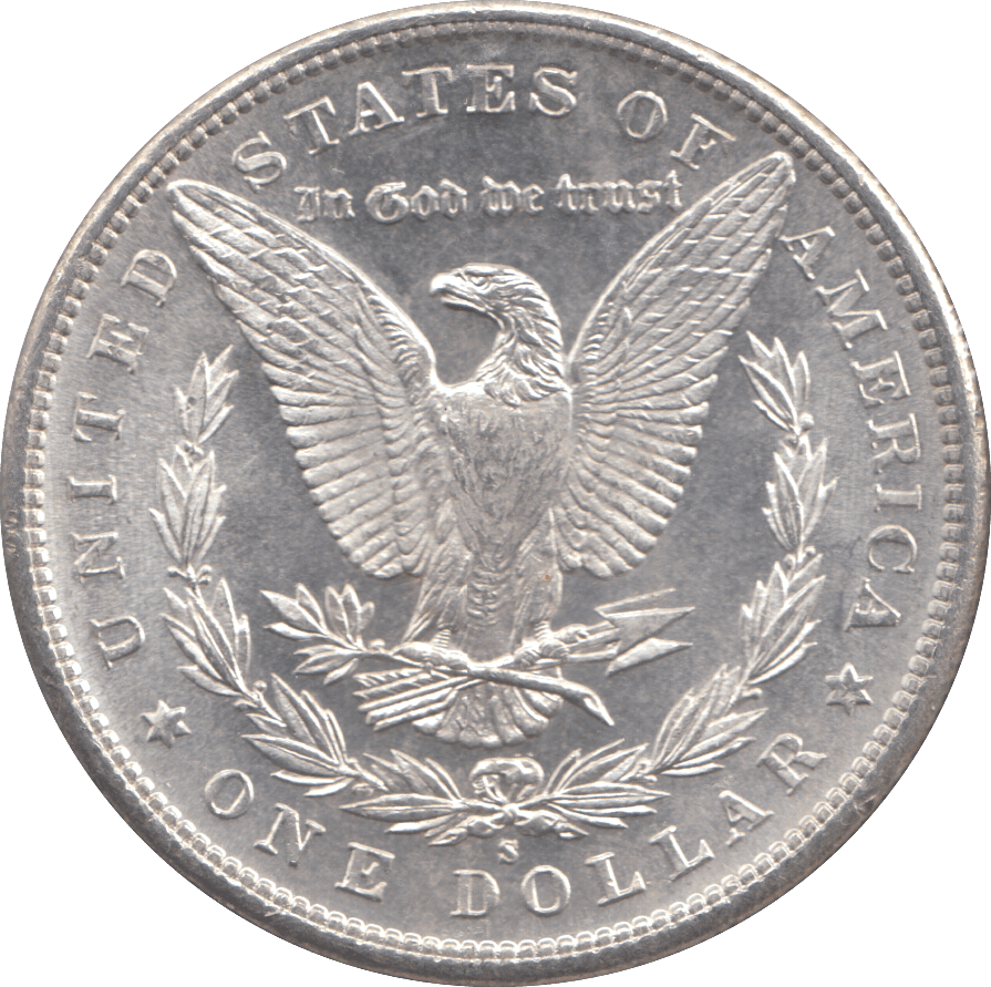 1881 SILVER MORGAN DOLLAR USA SAN FRANCISCO - SILVER WORLD COINS - Cambridgeshire Coins