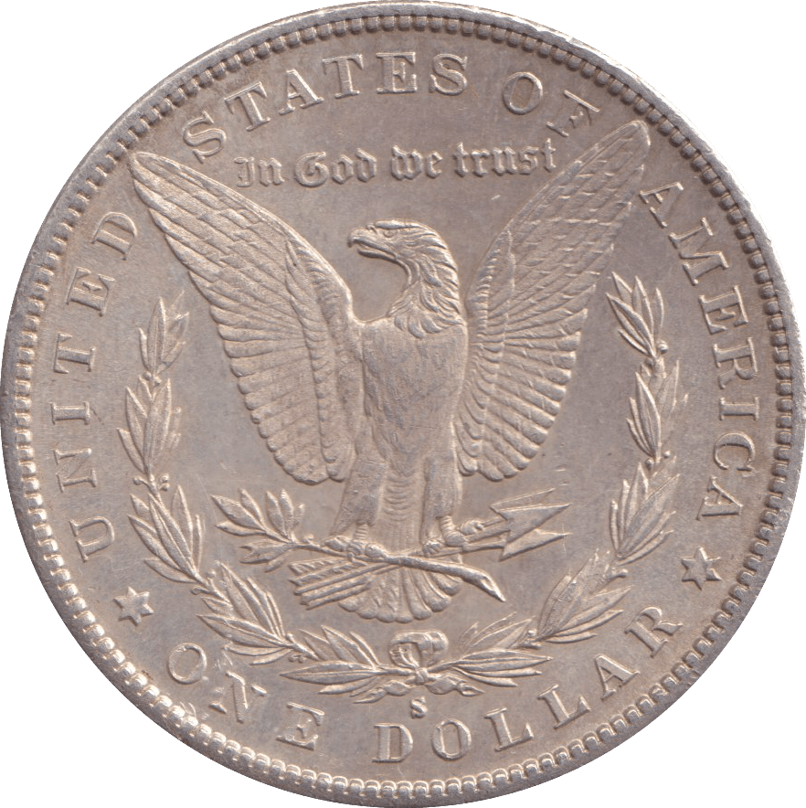 1881 SILVER MORGAN DOLLAR USA SAN FRANCISCO - WORLD COINS - Cambridgeshire Coins