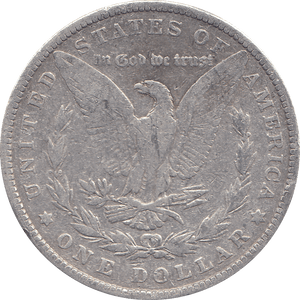 1881 SILVER MORGAN DOLLAR USA - SILVER WORLD COINS - Cambridgeshire Coins