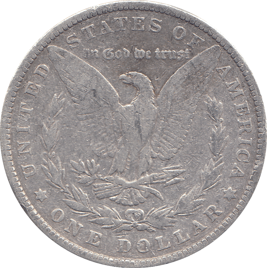 1881 SILVER MORGAN DOLLAR USA - SILVER WORLD COINS - Cambridgeshire Coins