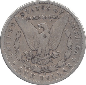 1881 SILVER ONE MORGAN DOLLAR USA - SILVER WORLD COINS - Cambridgeshire Coins