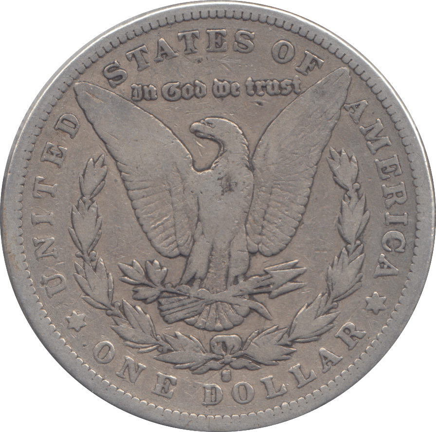 1881 SILVER ONE MORGAN DOLLAR USA - SILVER WORLD COINS - Cambridgeshire Coins