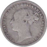 1881 SIXPENCE ( FAIR ) - SIXPENCE - Cambridgeshire Coins