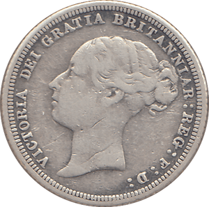 1881 SIXPENCE ( GF ) - SIXPENCE - Cambridgeshire Coins