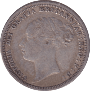 1881 SIXPENCE ( GF ) - SIXPENCE - Cambridgeshire Coins