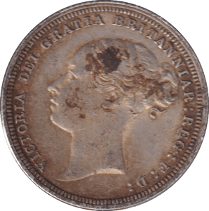 1881 SIXPENCE ( GF ) - SIXPENCE - Cambridgeshire Coins