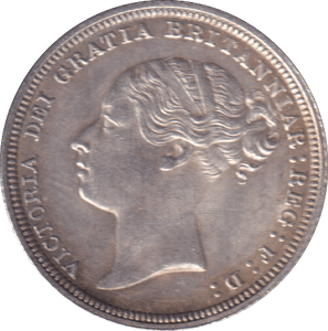 1881 SIXPENCE ( UNC ) - SIXPENCE - Cambridgeshire Coins