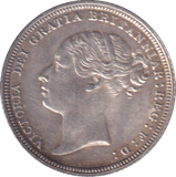 1881 SIXPENCE ( UNC ) - SIXPENCE - Cambridgeshire Coins