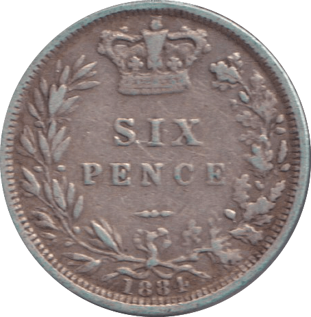 1881 SIXPENCE ( VF ) - SIXPENCE - Cambridgeshire Coins