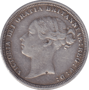 1881 SIXPENCE ( VF ) - SIXPENCE - Cambridgeshire Coins