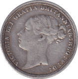 1881 SIXPENCE ( VF ) - SIXPENCE - Cambridgeshire Coins