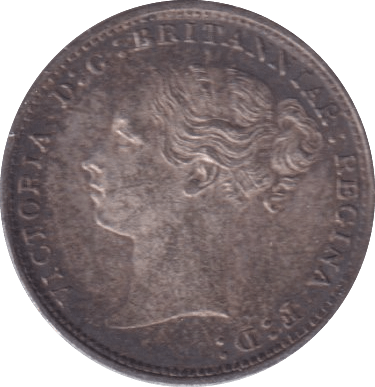 1881 THREEPENCE ( AUNC ) - Three Half Pence - Cambridgeshire Coins