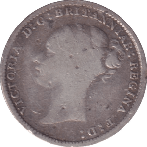 1881 THREEPENCE ( FINE ) - Three Half Pence - Cambridgeshire Coins