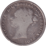 1881 THREEPENCE ( FINE ) - Three Half Pence - Cambridgeshire Coins