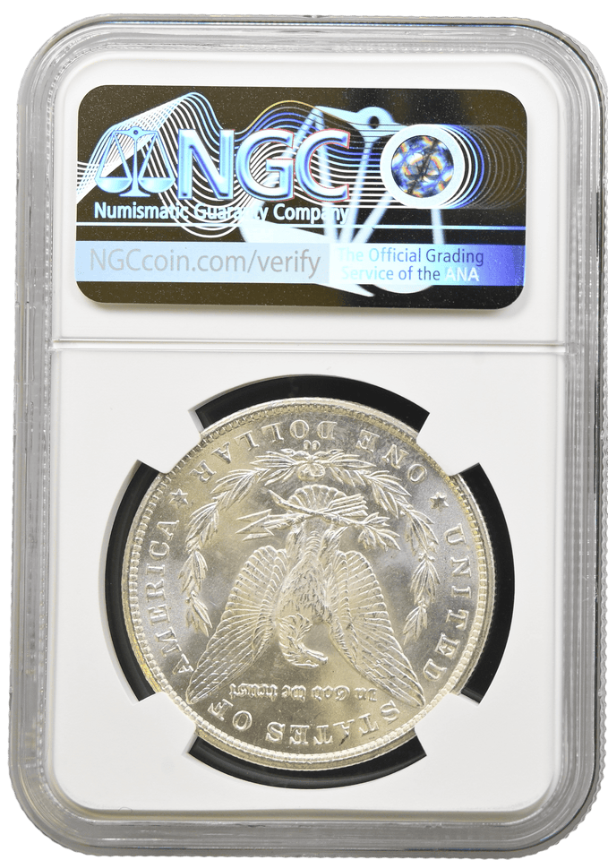 1882 CARSON CITY MORGAN DOLLAR NGC MS 62 - NGC SILVER COINS - Cambridgeshire Coins