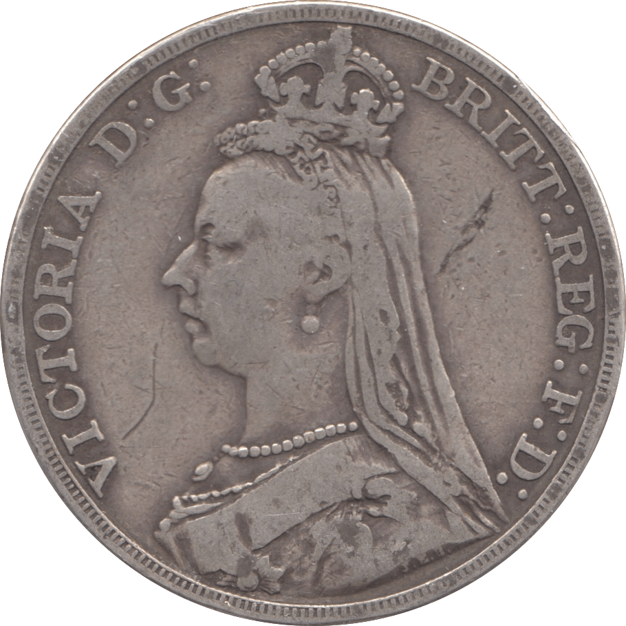 1882 CROWN ( FINE ) - CROWN - Cambridgeshire Coins