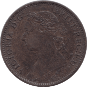 1882 FARTHING ( EF ) H - Farthing - Cambridgeshire Coins