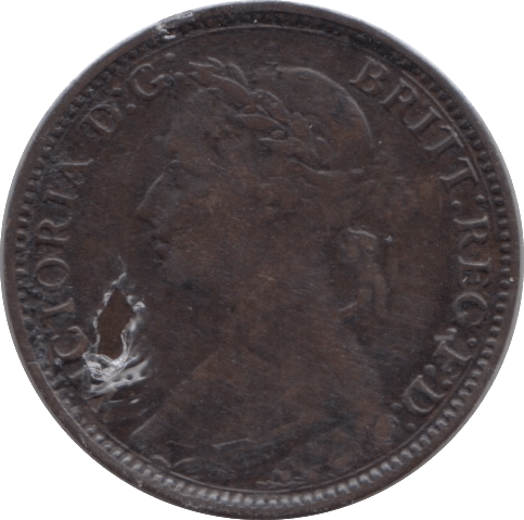 1882 FARTHING ( FINE ) H - Farthing - Cambridgeshire Coins