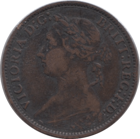 1882 FARTHING ( GF ) - Farthing - Cambridgeshire Coins