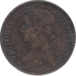 1882 FARTHING ( VF ) - FARTHING - Cambridgeshire Coins