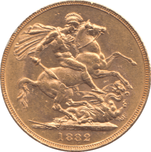 1882 GOLD SOVEREIGN ( AUNC ) MELBOURNE MINT - SOVEREIGN - Cambridgeshire Coins