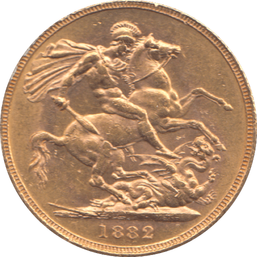 1882 GOLD SOVEREIGN ( AUNC ) MELBOURNE MINT - SOVEREIGN - Cambridgeshire Coins