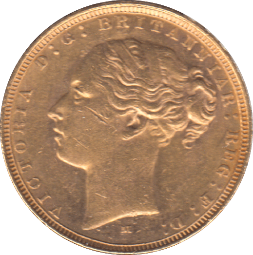 1882 GOLD SOVEREIGN ( AUNC ) MELBOURNE MINT - SOVEREIGN - Cambridgeshire Coins